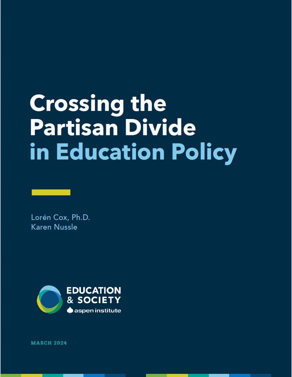 Crossing the Partisan Divide in Education Policy